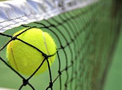 Udstyr til træningslejr tennis i Barcelona, Spanien